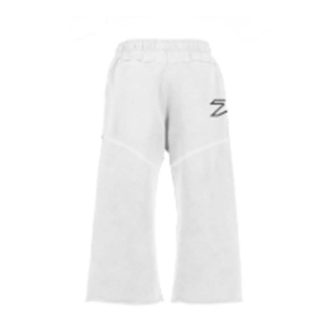 Triple Sevens Moto White Sweatpants