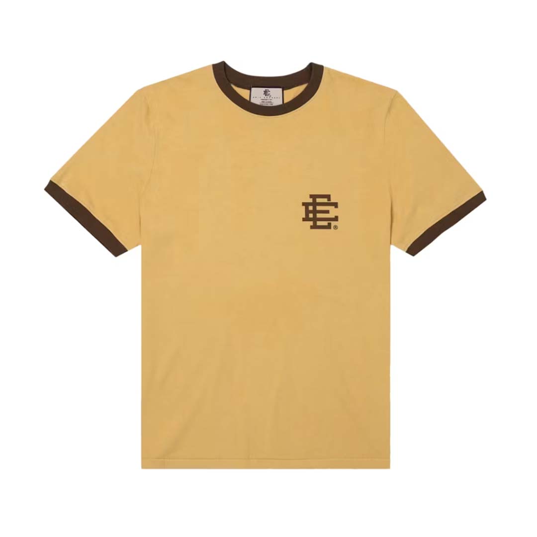 Eric Emanuel EE Ringer Tee Camel Cream Brown