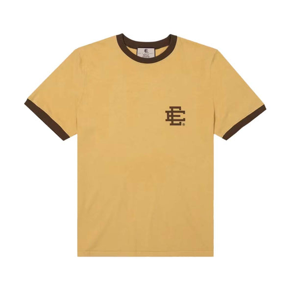 Eric Emanuel EE Ringer Tee Camel Cream Brown