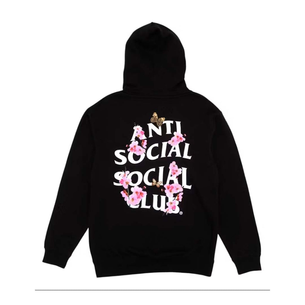 Anti Social Social Club Kkoch Hoodie Black Pink