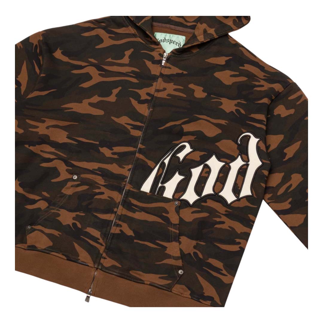 Godspeed OG Logo Sweatsuit Brown Camo