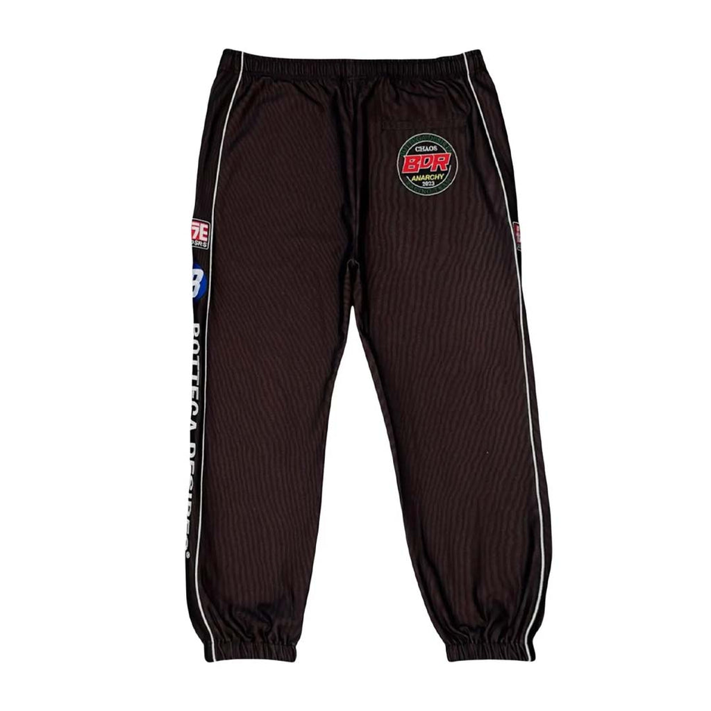 Bottega Desires Race Tracksuit Pants Black