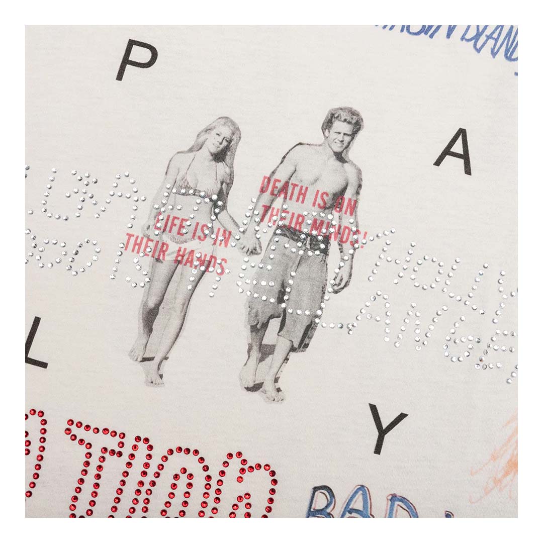 Paly Hollywood Bad Luck Tee Vintage White