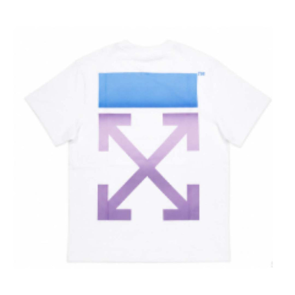 OFF-WHITE Multi Arrow White Purple Blue Tee
