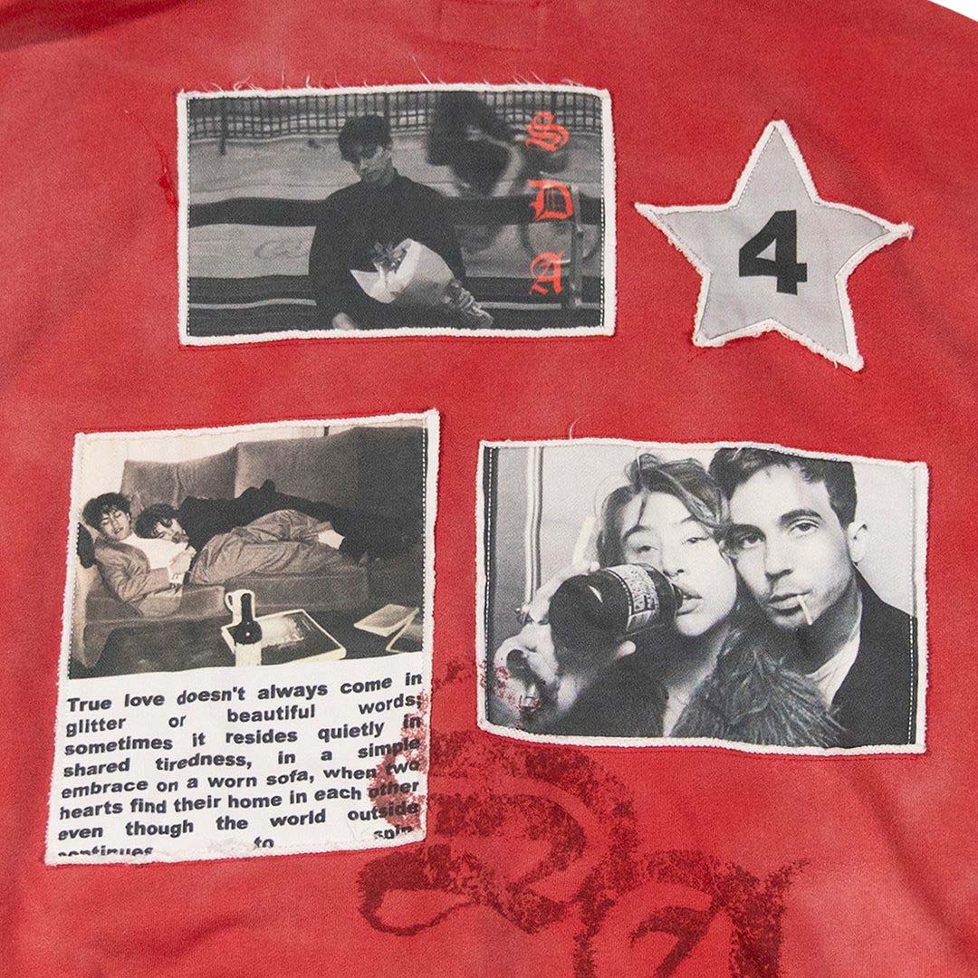 Stile de Amor Rosso Hoodie Red