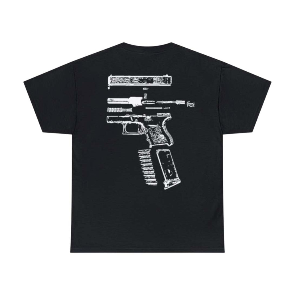 Kixkz In Glock We Trust Tee Black White