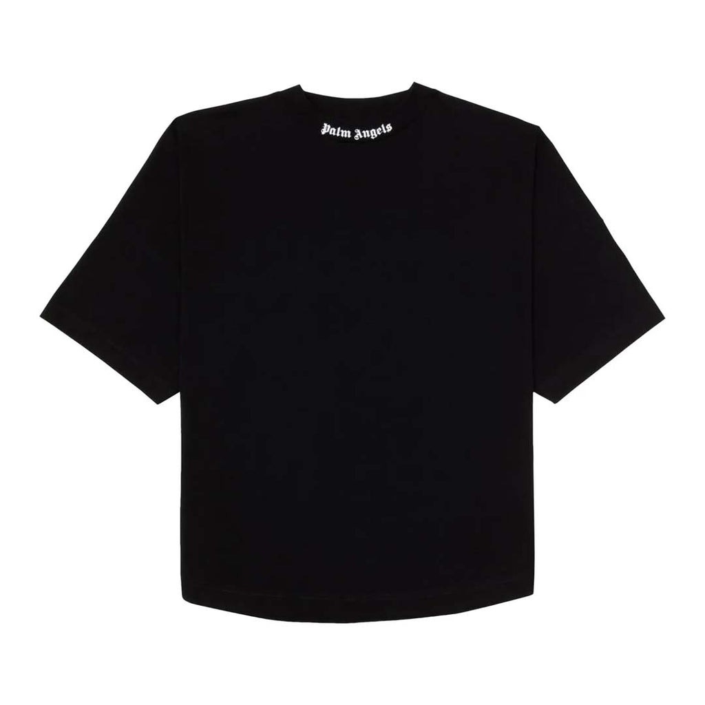 Palm Angels Classic Logo Over Tee Black White