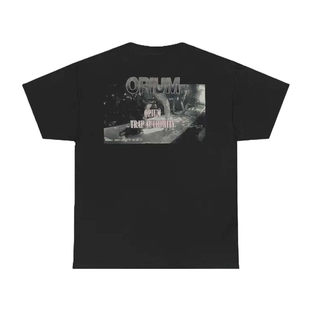 Playboi Carti Opium Complexcon Stripper YVL Tee Black