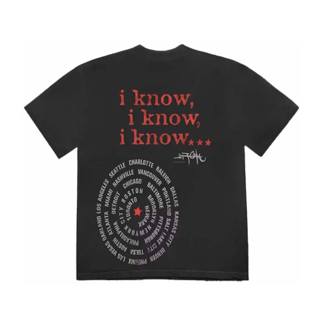 Travis Scott Circus Maximus Tee Black