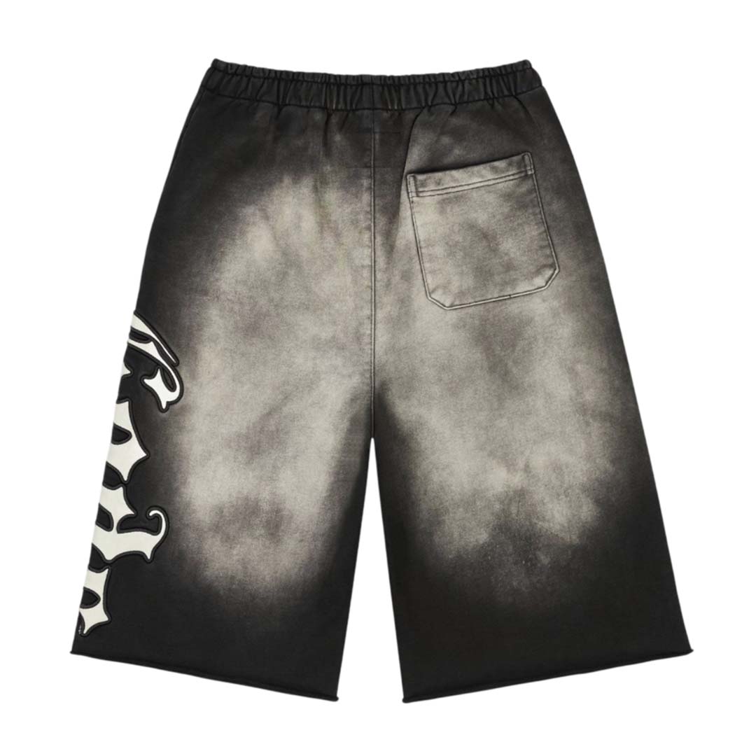 Godspeed OG Logo 3QTR Shorts Black Wash