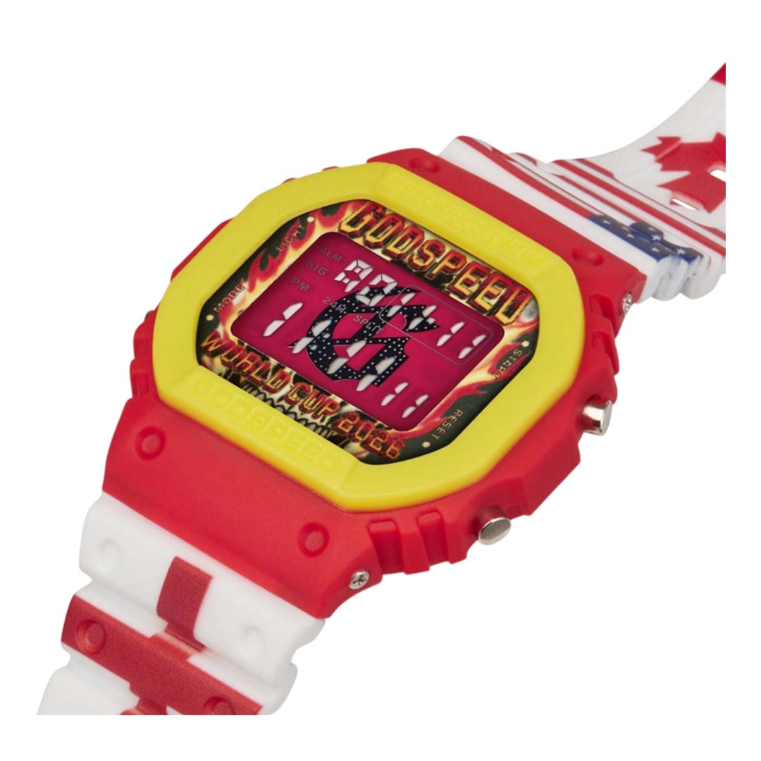 Godspeed GSWC All Nations Chrono Watch Red Yellow