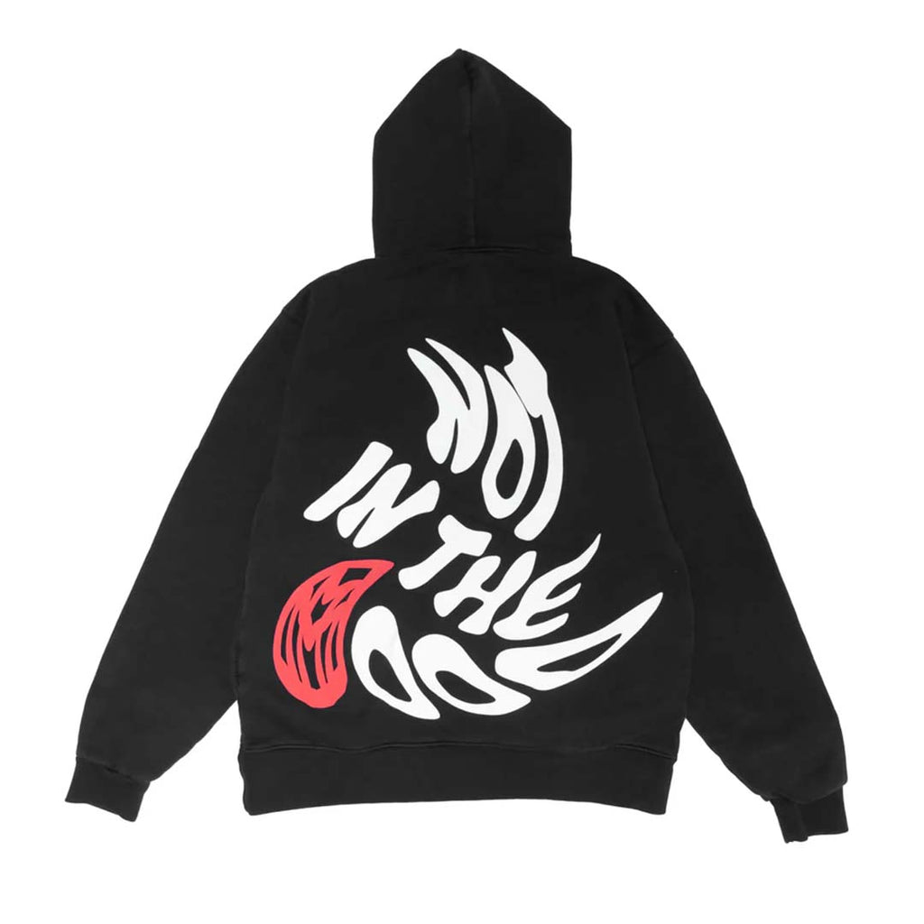 Mood Swings Swirl Black Hoodie