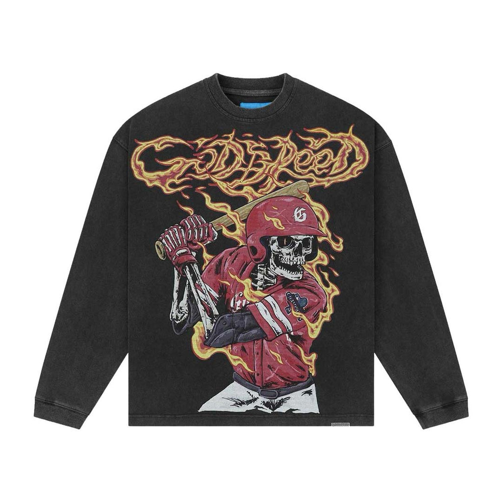 Godspeed Slugger NG Long Sleeve Tee Black Wash