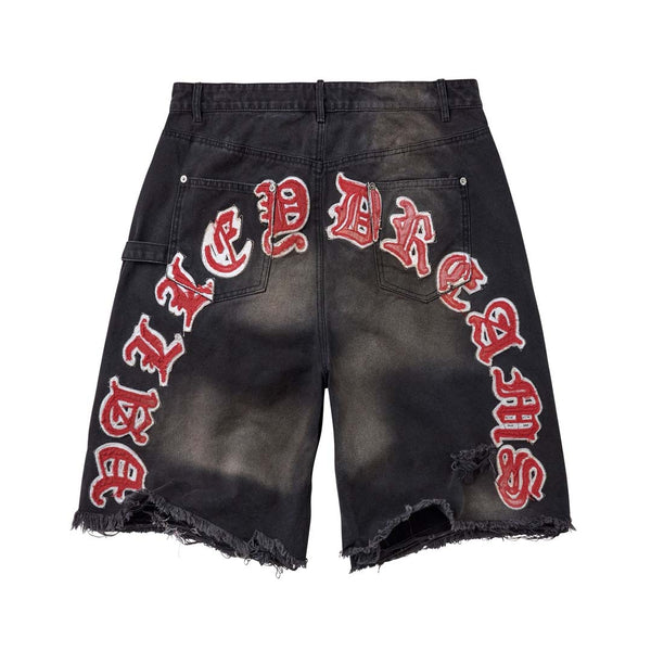 Vale Forever Workshop Jean Shorts Black