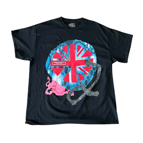 Travis Scott Union Jack Tee Black