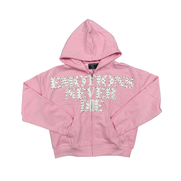 Mixed Emotions END Pink Hoodie