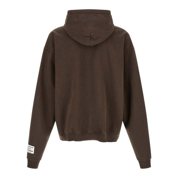 Gallery Dept. French Logo Brown Paint Splatter Hoodie