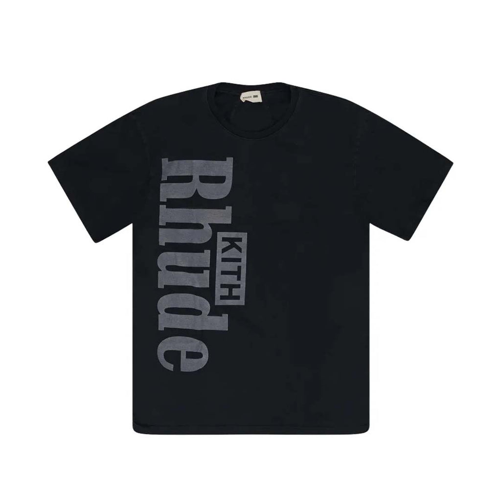 Rhude x Kith Black Tee