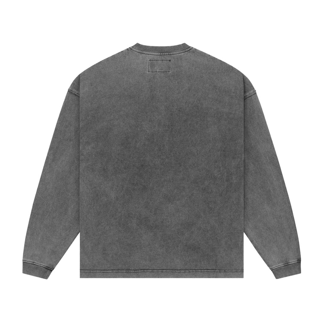 Godspeed Burnt Bridges II NG Long Sleeve Tee Grey Wash