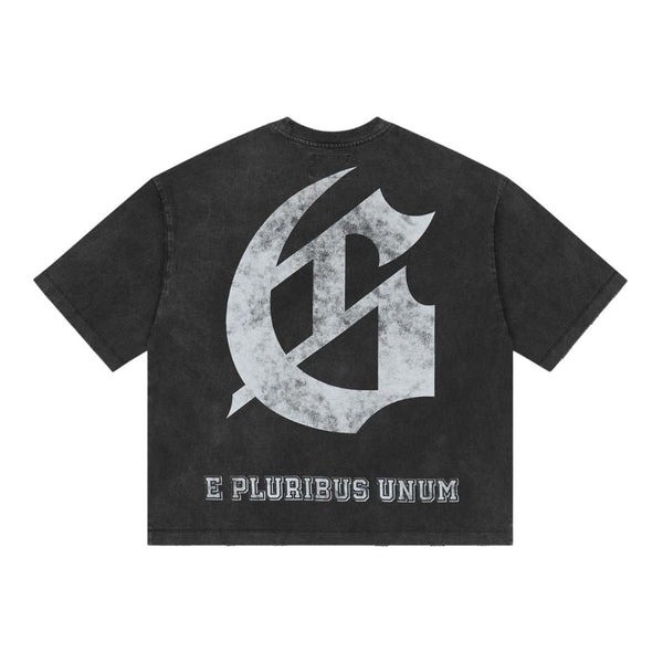 Godspeed Collegiate Tee Black Wash