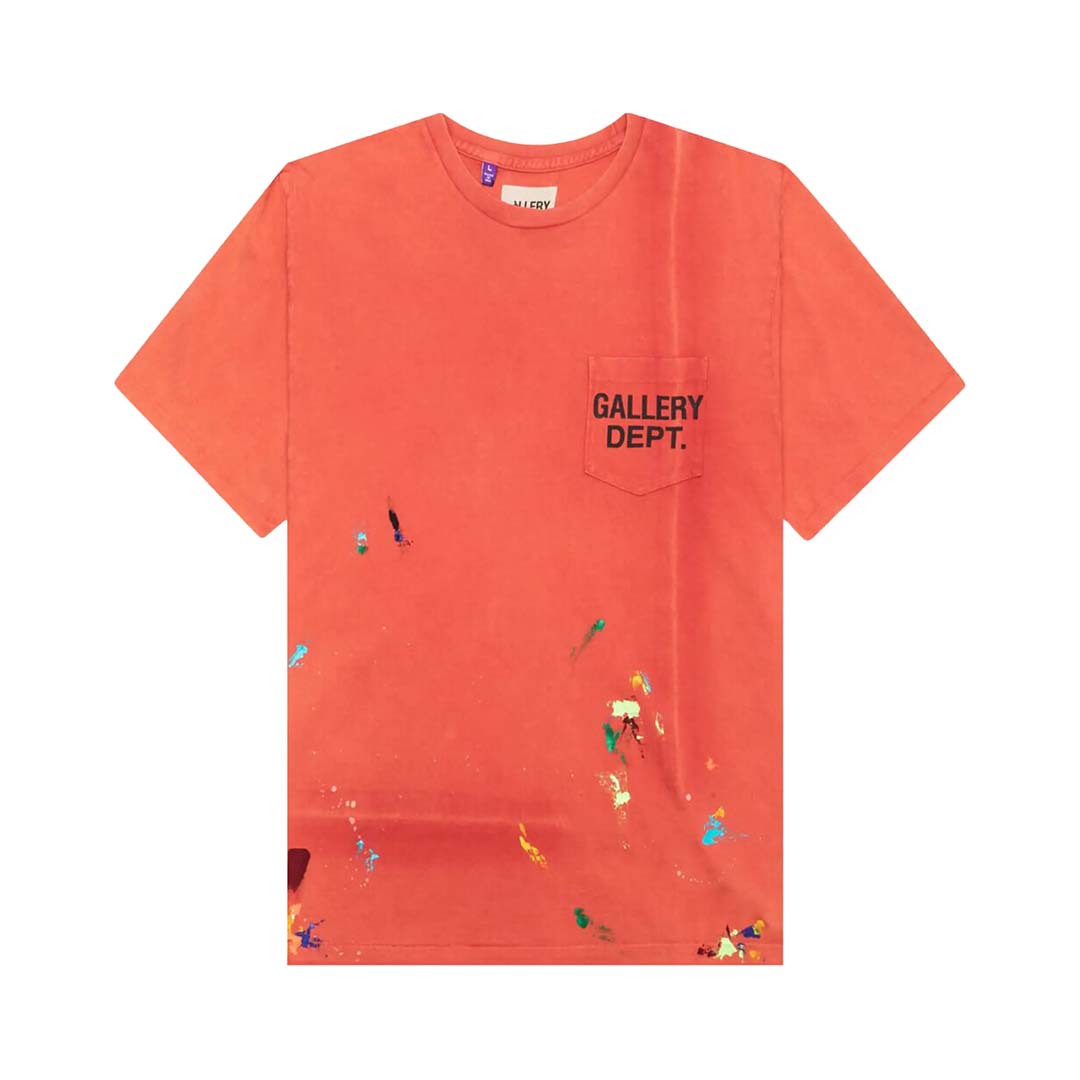 Gallery Dept. Vintage Logo Red Painted Tee