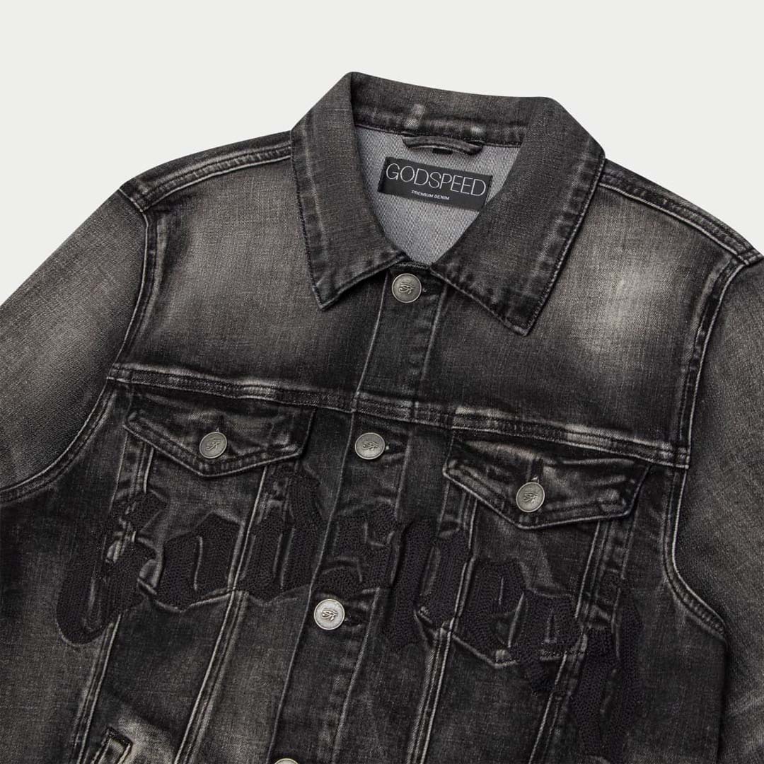 Godspeed GS 4Ever Denim Jacket Black