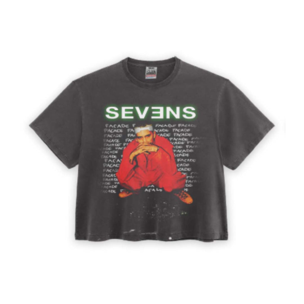 Triple Sevens 2000s Eminem Faded Black Tee