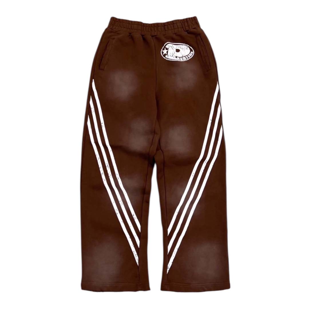 Prestige P Logo Sweatpants Brown