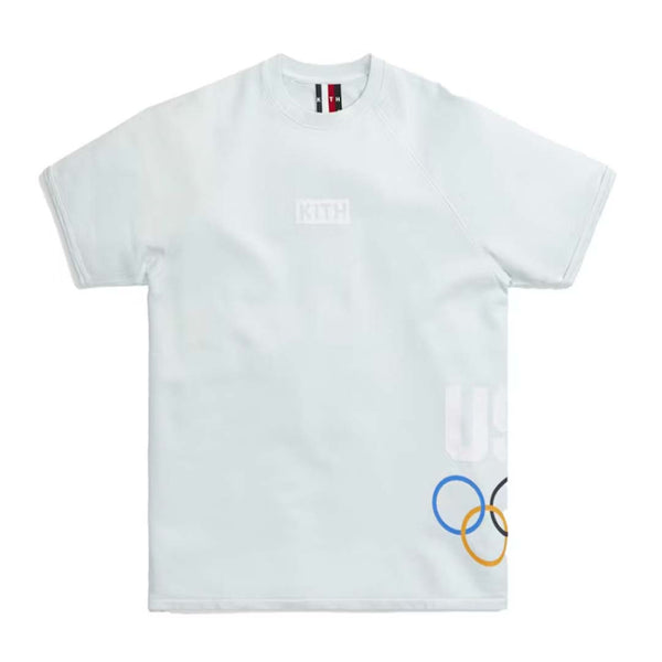 Kith for Team USA 5 Rings Howard Tee Glisten