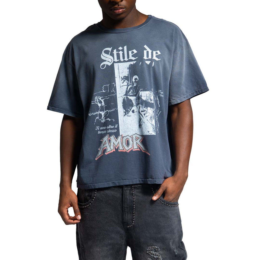 Stile de Amor Stresso Tee Faded Grey