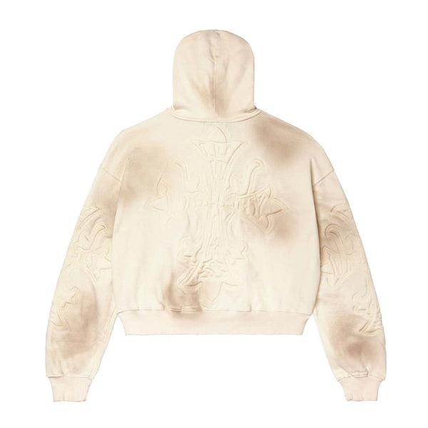 Vale Forever Carver Zip Up Hoodie Cream