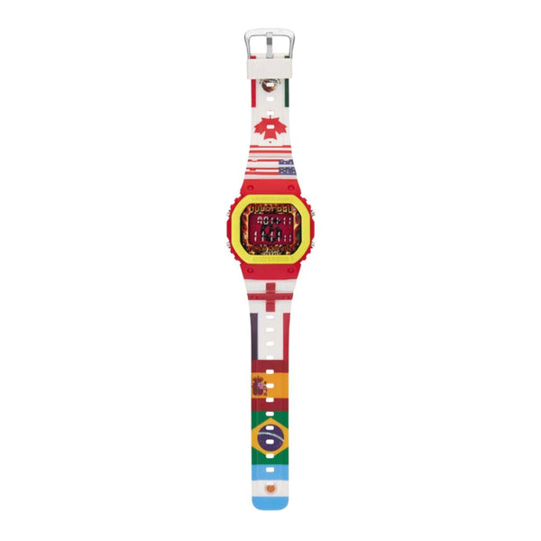 Godspeed GSWC All Nations Chrono Watch Red Yellow