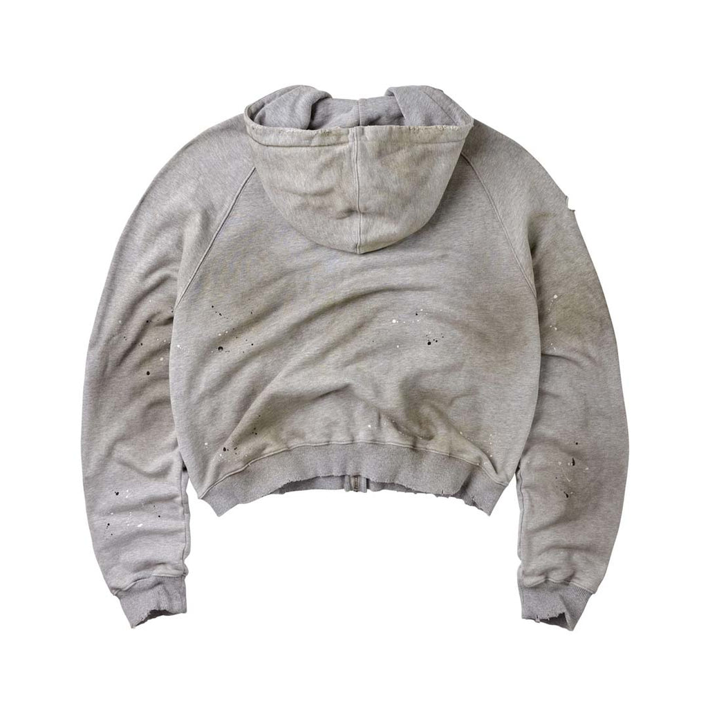 Vale Forever Manhattan Zip Up Hoodie Grey Black
