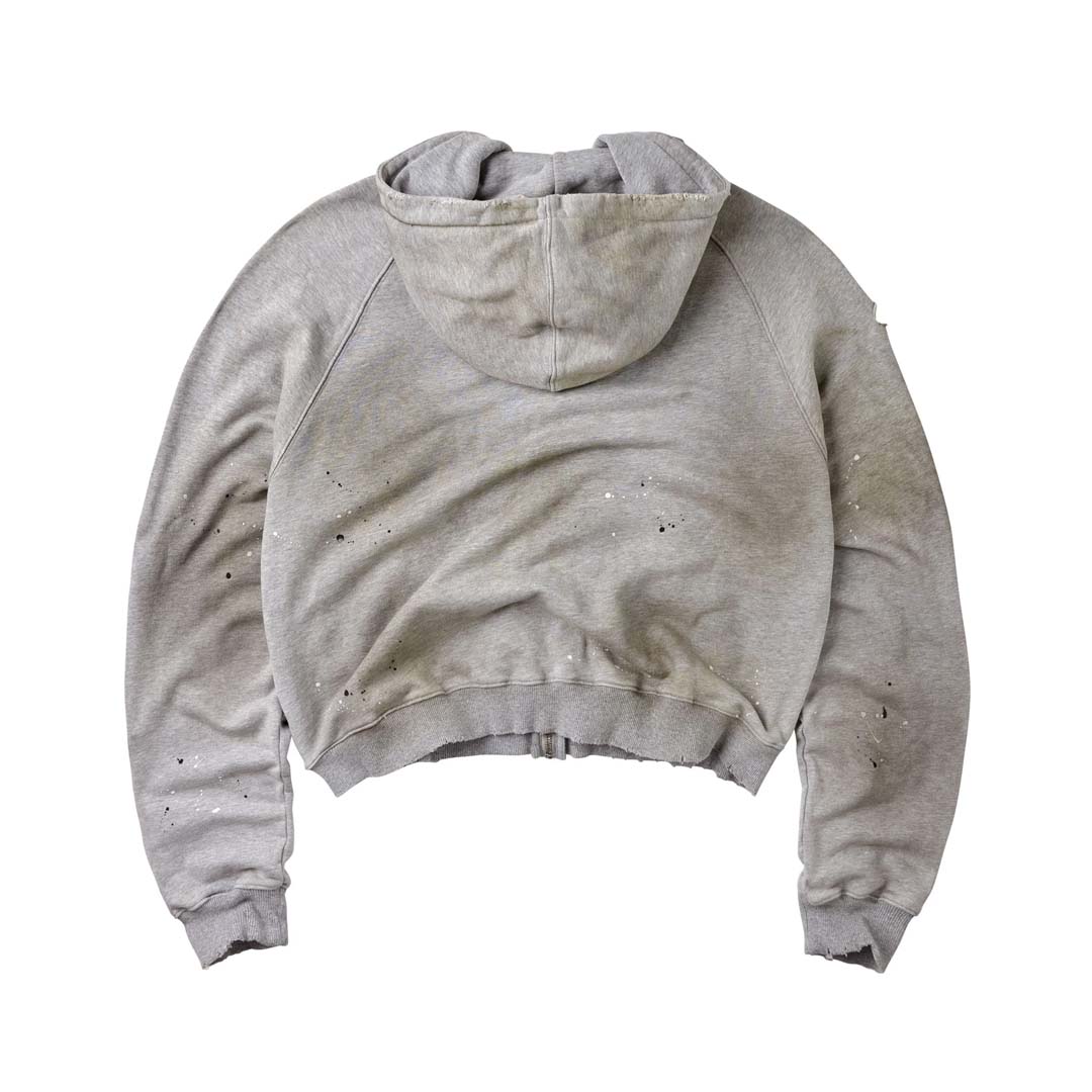 Vale Forever Manhattan Zip Up Hoodie Grey Black