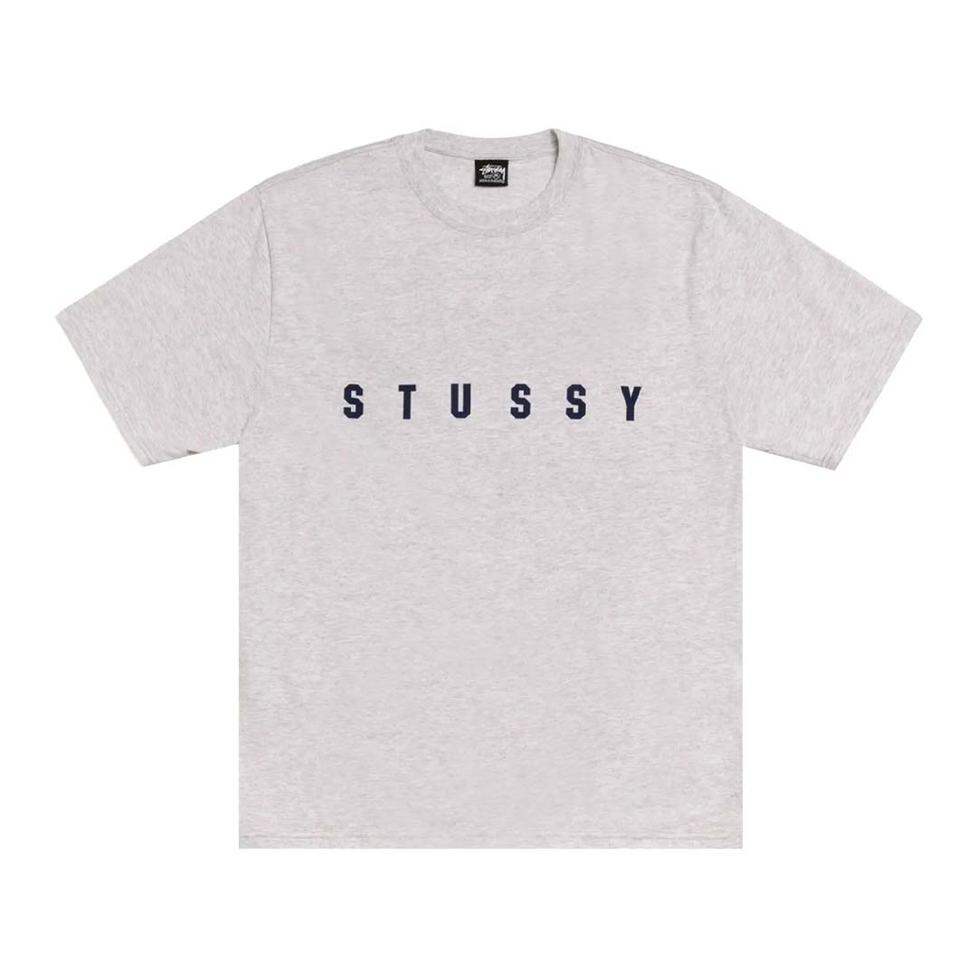 Stussy Lens Tee Ash Heather Grey