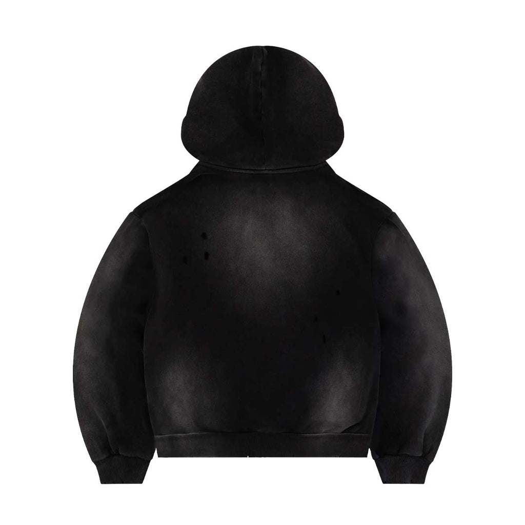 Bravest Studios Balkan Zip Up Hoodie Vintage Black