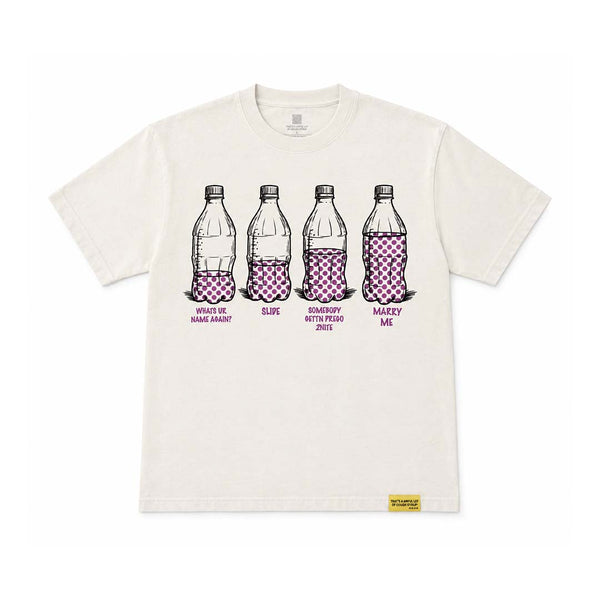 Awful Lot of Cough Syrup Soda Bottle Tee White