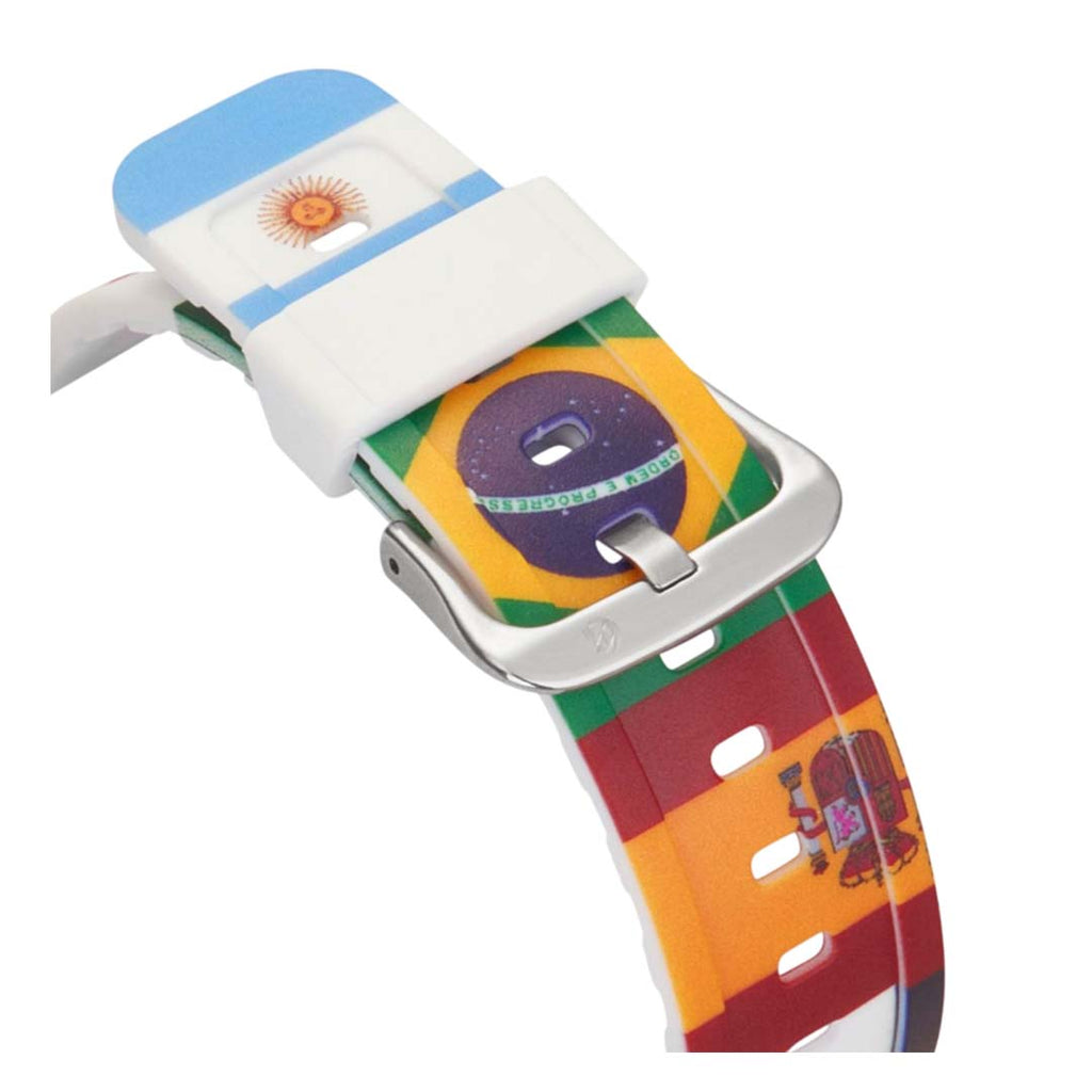 Godspeed GSWC All Nations Chrono Watch Red Yellow