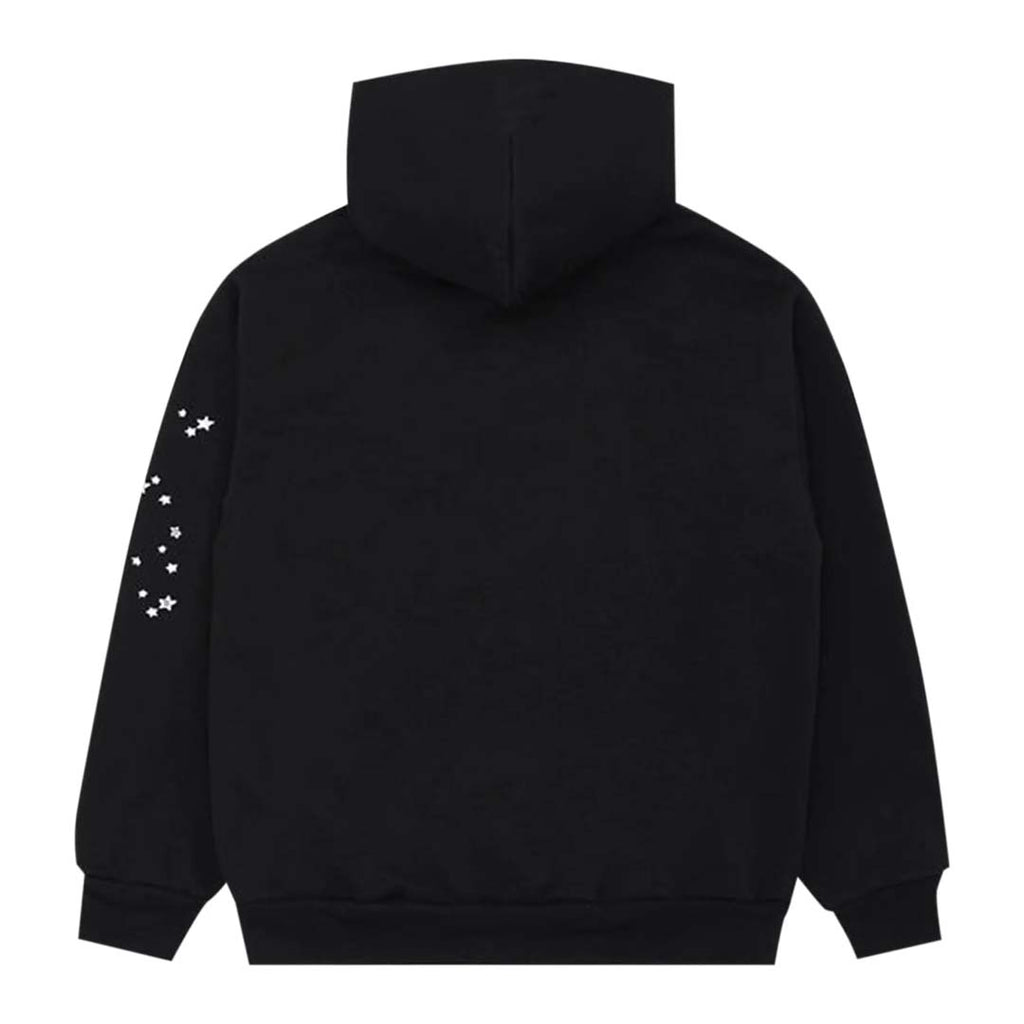 Sp5der Black OG Web Hoodie