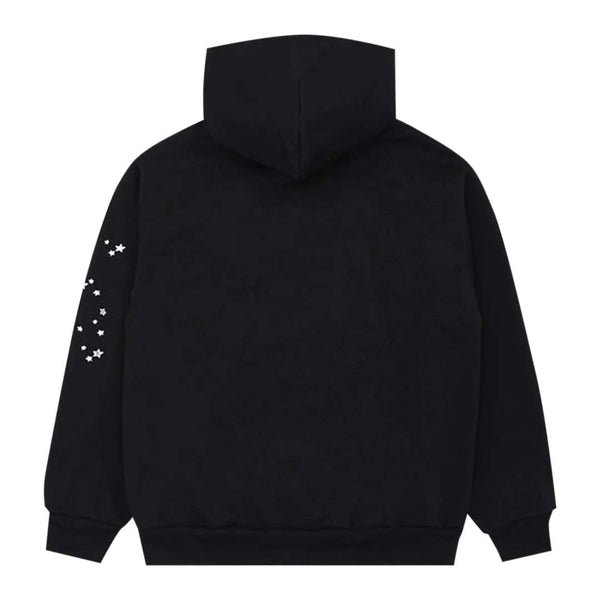 Sp5der Black OG Web Hoodie