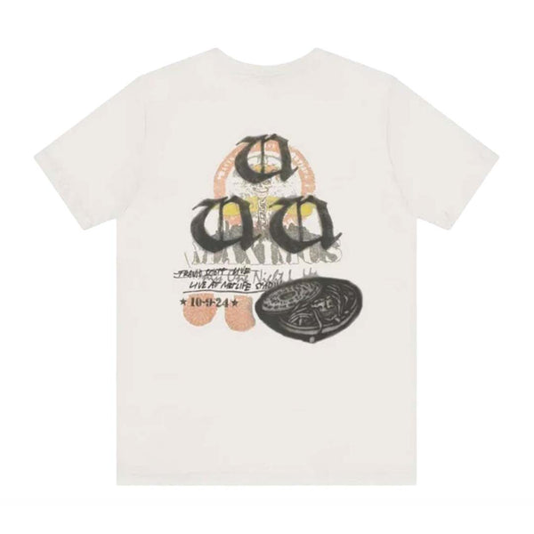 Travis Scott Metlife Sound Tee White