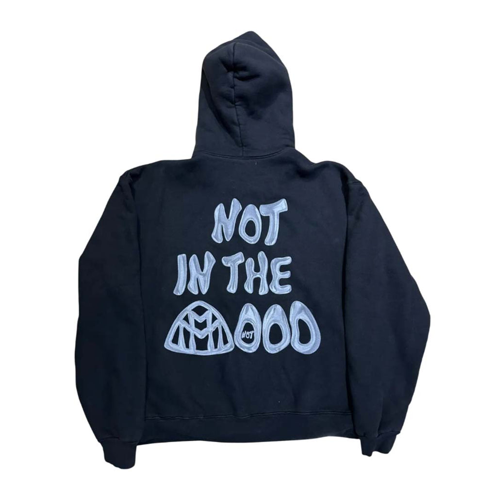 Mood Swings Skeleton Black Hoodie