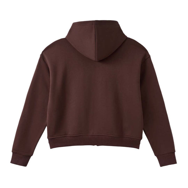 Cactus Valley Crystal Cactus Zip Hoodie Brown