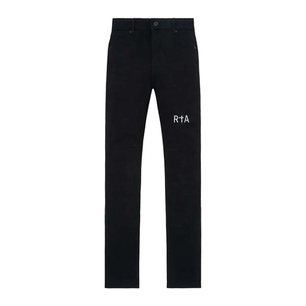 RTA Bryant Jeans Black White Cross