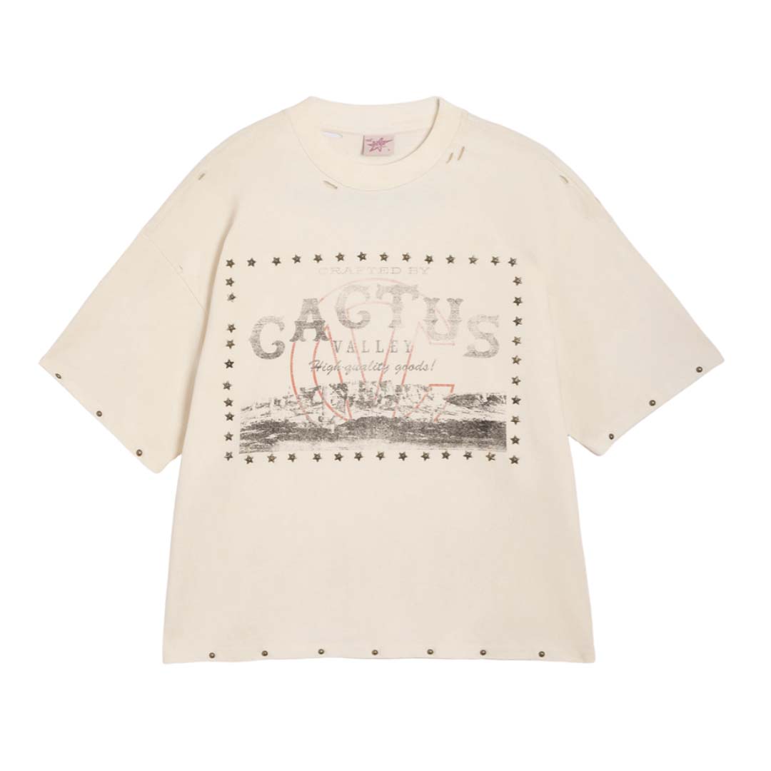Cactus Valley Cactus Archive Tee Cream