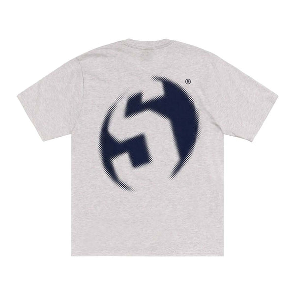Stussy Lens Tee Ash Heather Grey