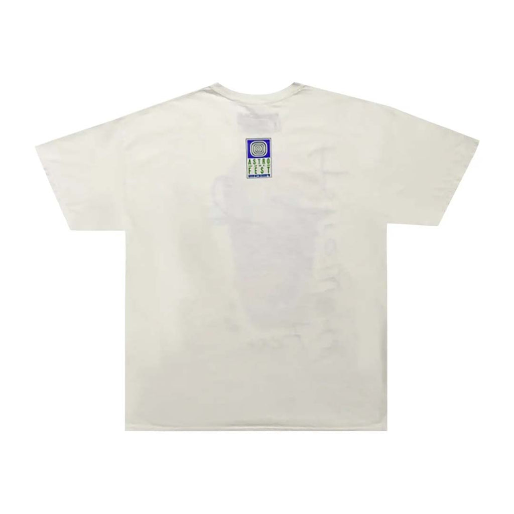 Travis Scott Mouth Tee White