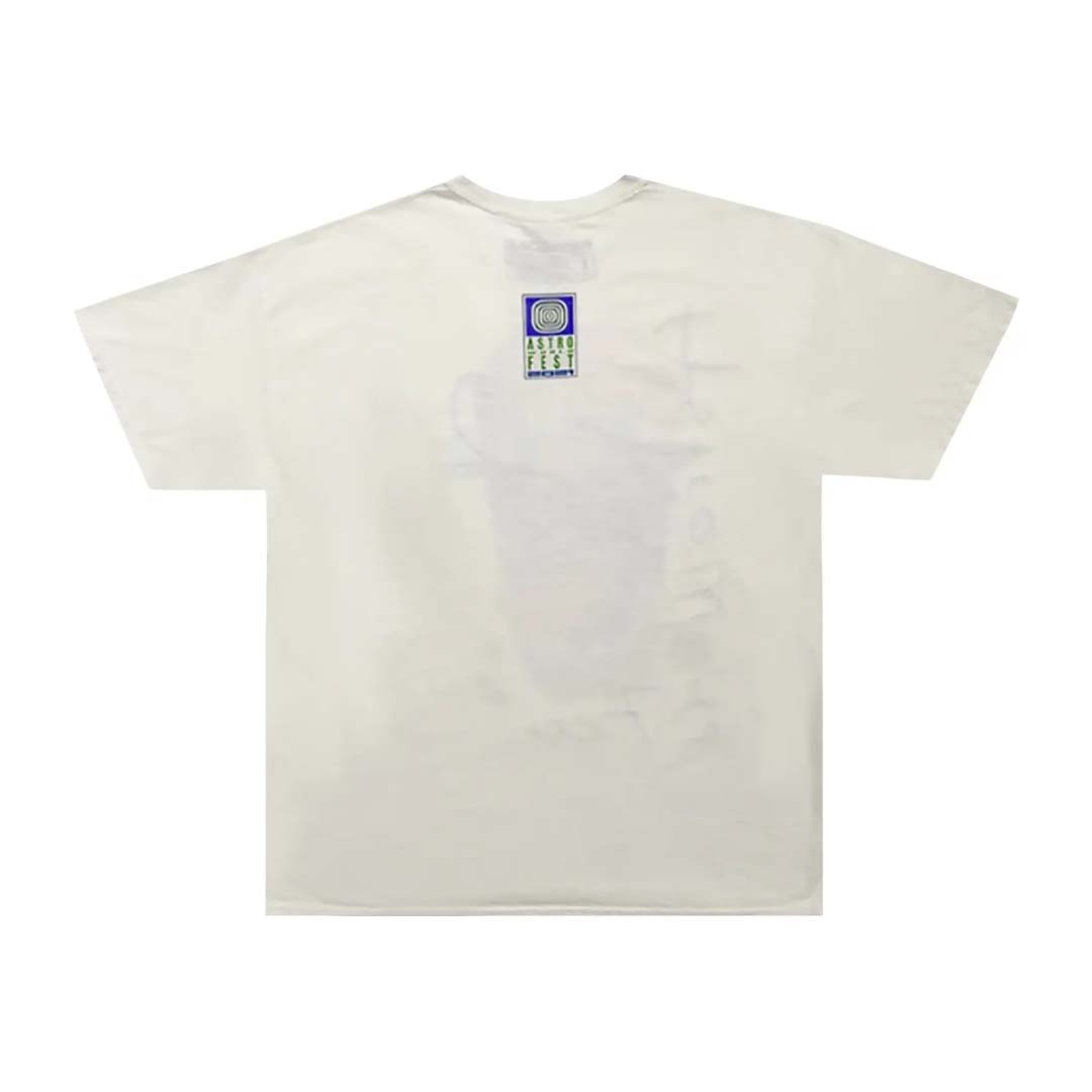 Travis Scott Mouth Tee White