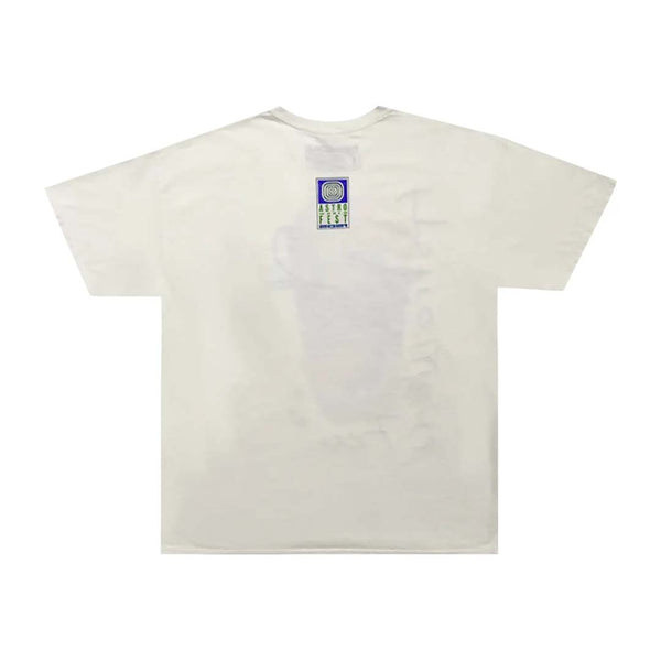 Travis Scott Mouth Tee White