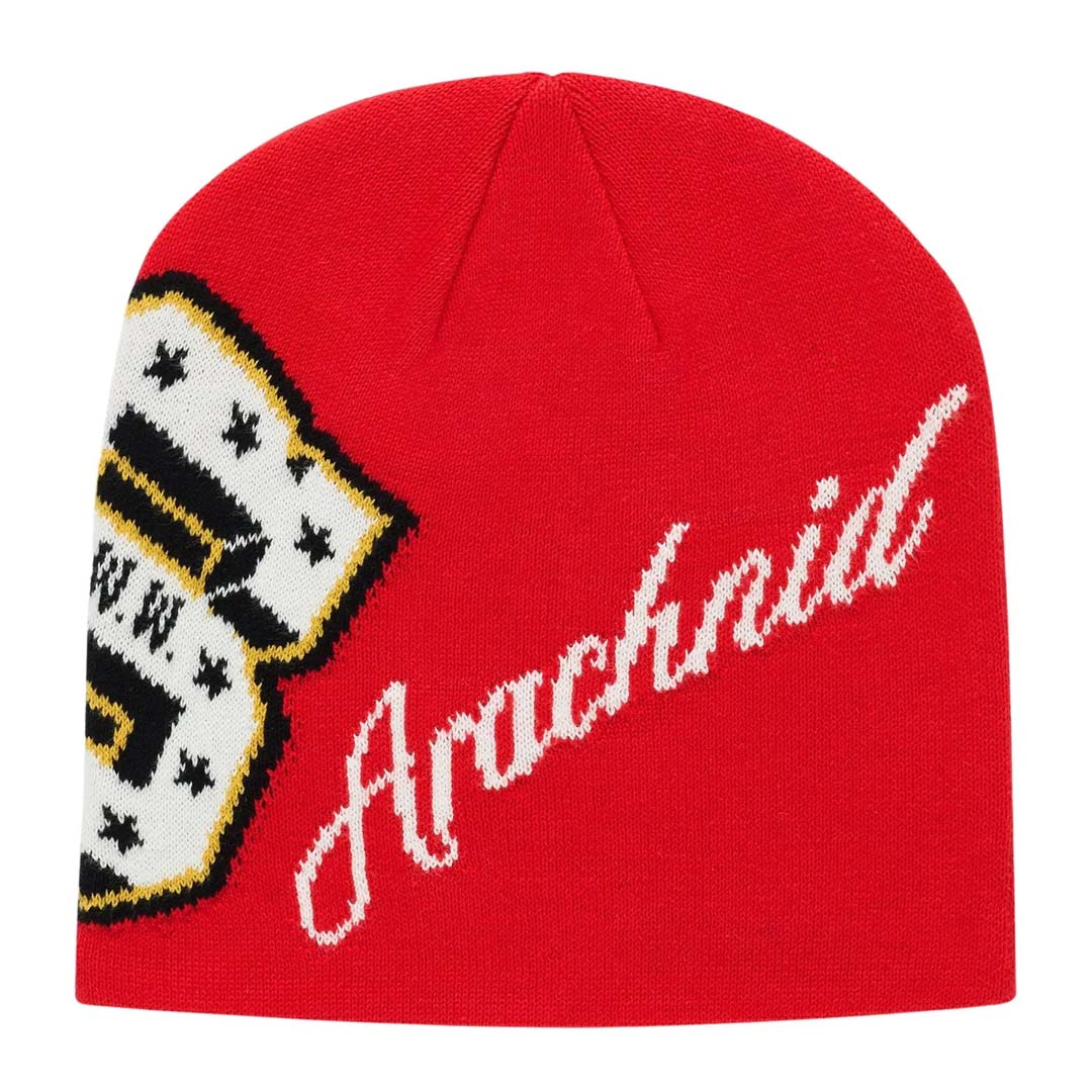 Sp5der Varsity Beanie Red